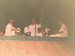 Accompanying TV Sankaranarayanan