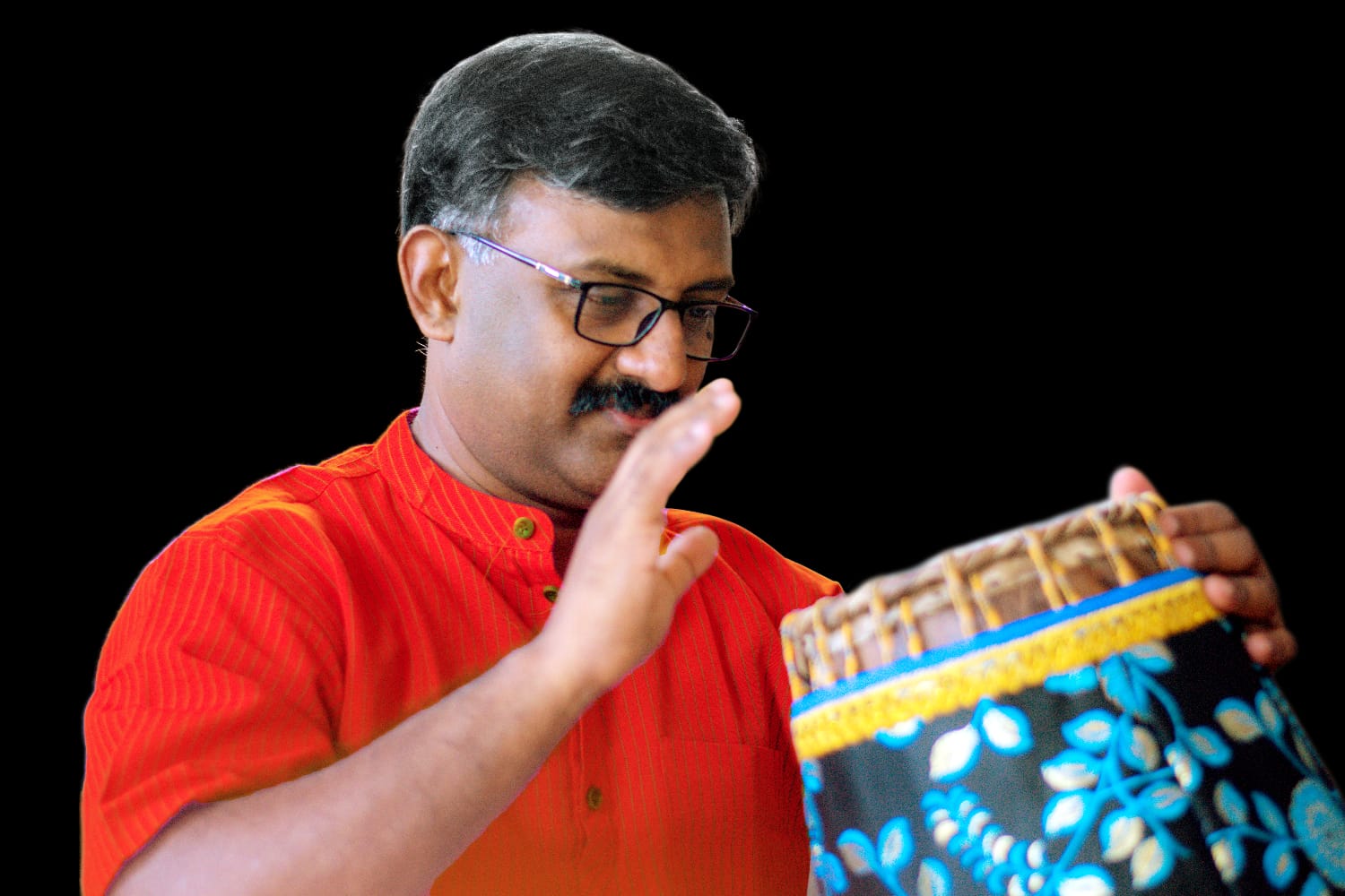 Erickavu N Sunil at Kerala Kalamandalam